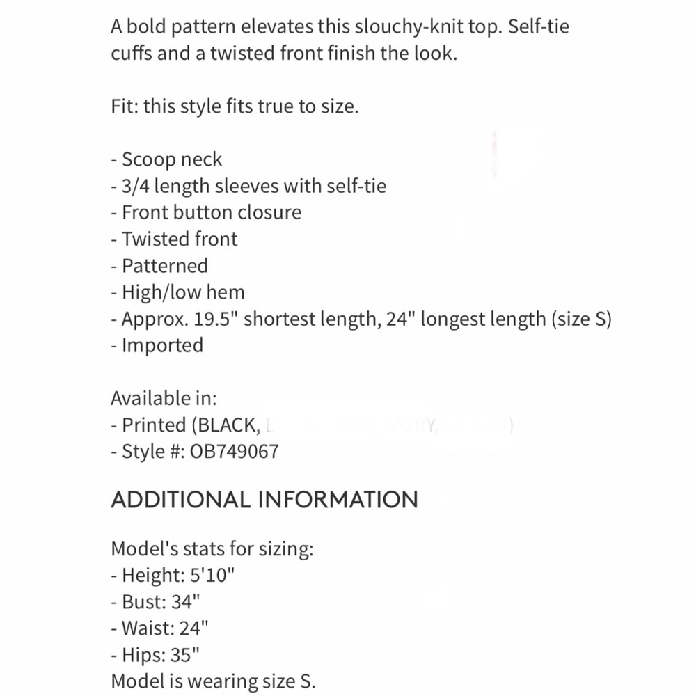 Free People Floral Keepin’ On Top Dolman Sleeve - Picture 16 of 16